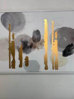 Modern contemporary canvas Art 32x48.5