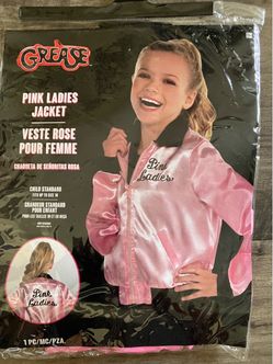 Grease Pink Ladies Jacket Kids Costume