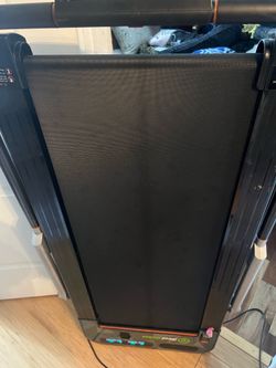 Treadmill. Foldable portable