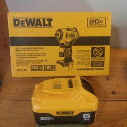 Dewalt Impact Wrencht  & battery 
