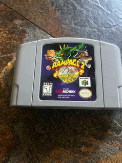 Rampage 2: Universal Tour for the Nintendo 64 console