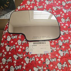 Passenger Side Outside Rearview Mirror Glass Heated GM OEM new$60