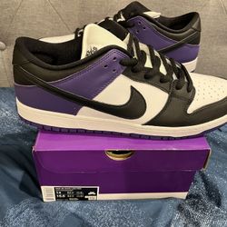 Brand New Nike Dunk SB Court Purple Size 14 $145