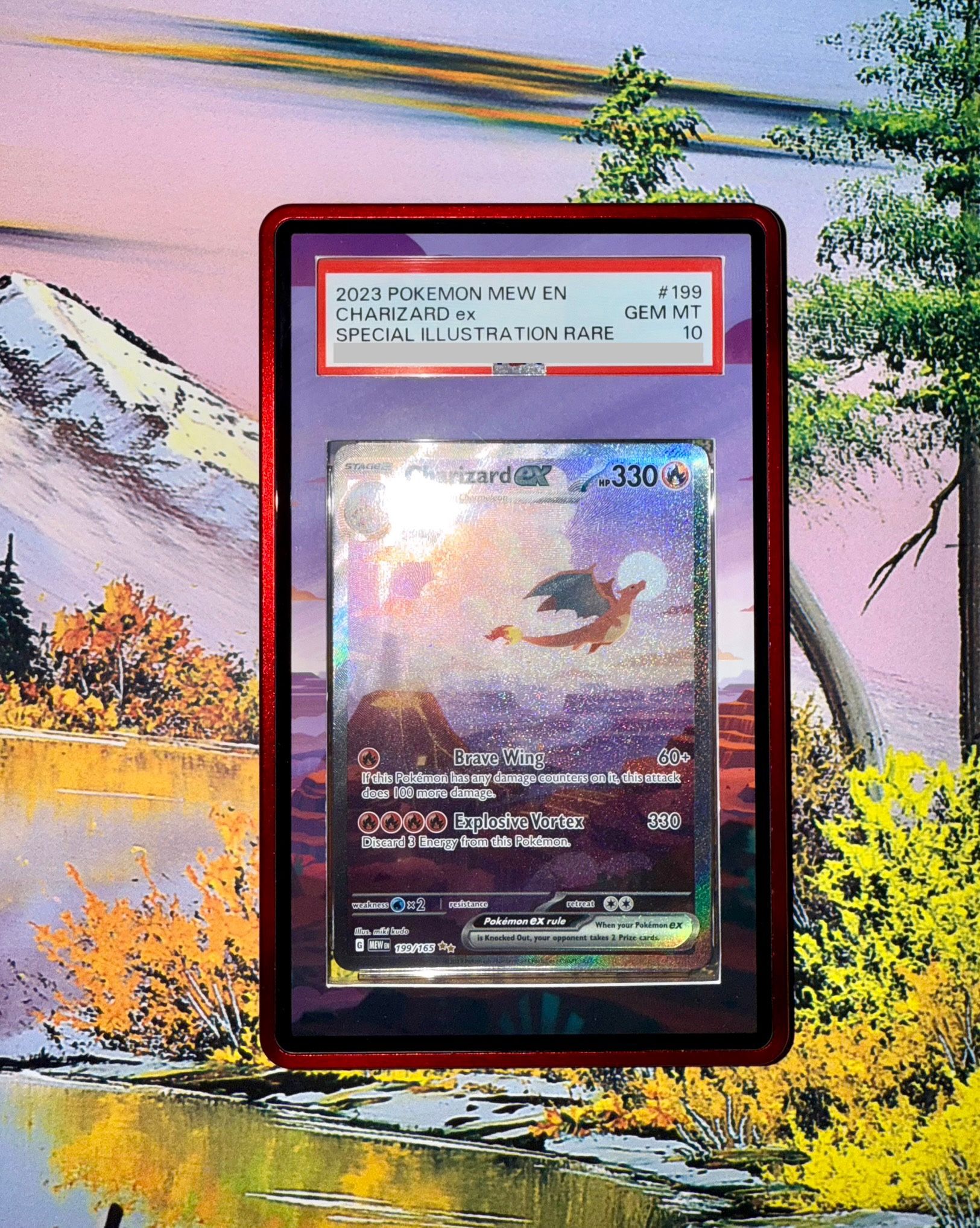 Charizard EX 199 SIR PSA 10