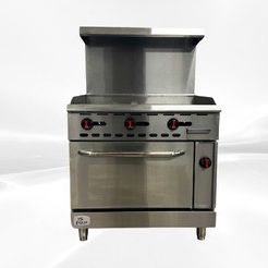 NSF 36″ Thermostat Griddle With Oven RGR36TG