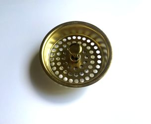 Kohler Duostrainer Sink Strainer Basket (Brass) K-8803-2MB (New)