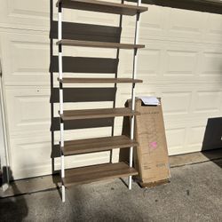 Nathan James Theo 6 Shelf Bookcase-Reduced 