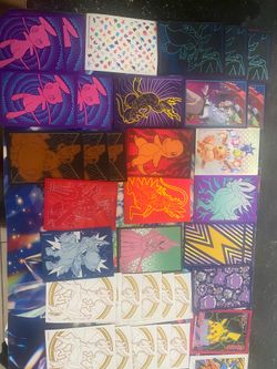 Pokémon Collector Sleeve Lot 109 Total – Pikachu, Charizard, Mew & More