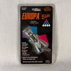 Vintage “Europa Elite" Water Saving Shower Head