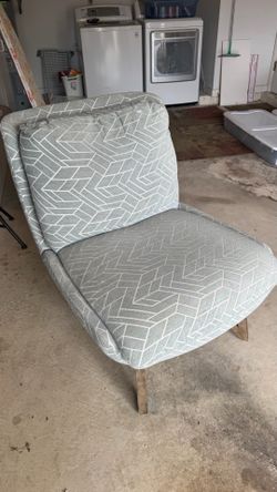Accent  Chair (Blue/Gray)