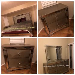 Bedroom set California king.