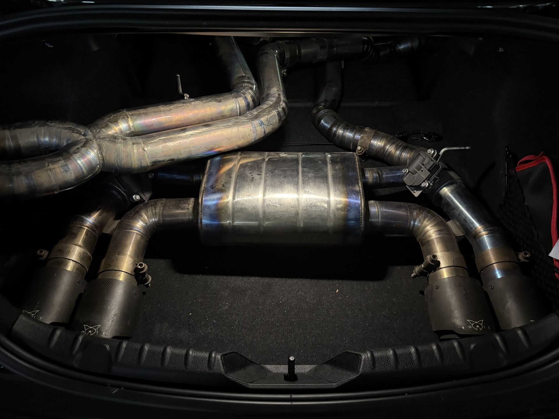 BMW F87 M2 Competition Bomiz Full Titanium Catback Exhaust