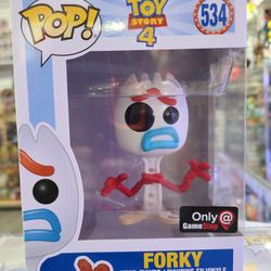 Funko Pop Forky #534 Disney Pixar Toy Story 4 Vinyl Figure GameStop.