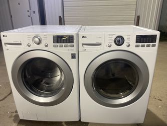 LG King Size Capacity Washer And Dryer (gas)