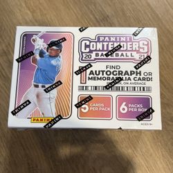 2021 Panini Contenders Baseball Blaster Box.