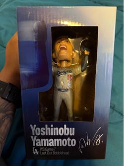 Yamamoto GM 7 WS Celebration Bobblehead ⚾️