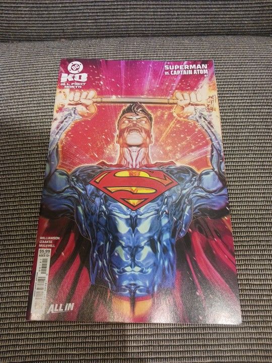 DC KO Superman Vs Captain Atom #1 One Shot CVR B John Giang VAR DECEMBER 2025