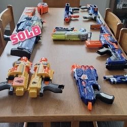 My Old Nerf Gun Collection