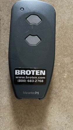 Marantec Garage Door Remote Control 315Mhz Frequency