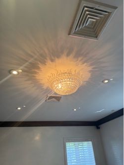 Small crystal chandeliers/sconces