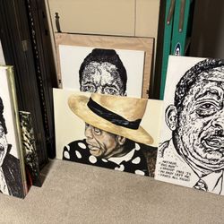 Paintings Of Jazz Musicians