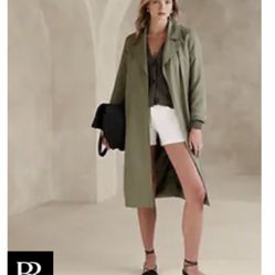 Banana Republic Soft Trench