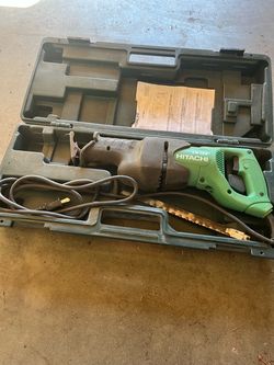 Hitachi corded reciprocating saw