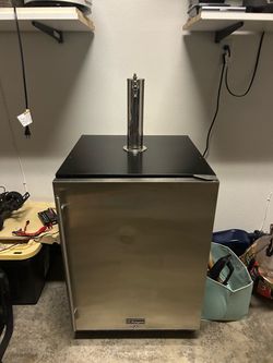 Kegco Stainless Steel Kegerator Single Tap