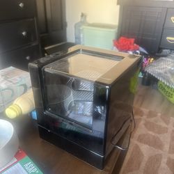 Dual watch display and rotating case