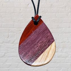 Handmade wood jewelry 