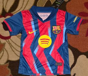 New Barcelona Soccer Jersey Adult mens