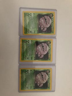 Pokémon Dark Wheezing Holo/Foil 1st Ed/Non Rocket Unplayed Make Offer