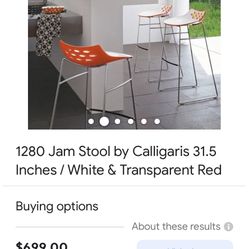 2 Kitchen/bar Stools 