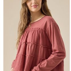 Tiered babydoll Shirt