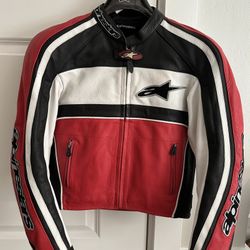 Alpine Stars Women’s Premium Leather Motorcycle Jacket