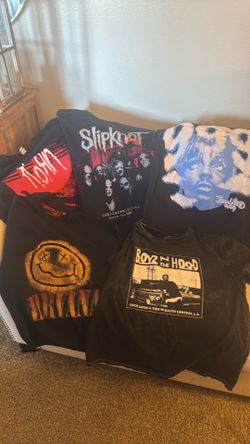 5 Band T-shirts