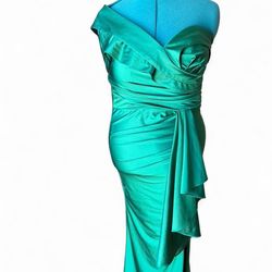 Green Prom Dress Size 8