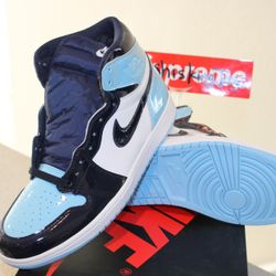 Jordan 1 Retro High UNC Patent (Women's) Size 11 (men’s 9.5) Brand New Meet Ups at Durango Casino 🎰 