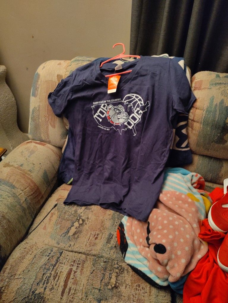 New Gonzaga T-shirt Women 2XL Pullover 
