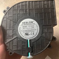 Replacement 1.5A Air Blower Fan for Inflatables 