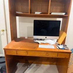 Pottery Barn Desk With Shelves