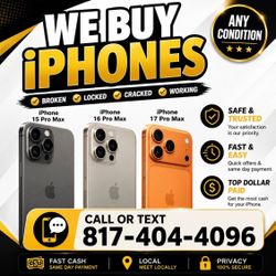 SELL YOUR iPHONE TODAY