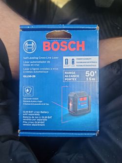 BOSCH self-leveling Cross-line Laser