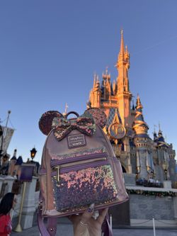 50th Anniversary Minnie Mouse Mini Loungefly Backpack
