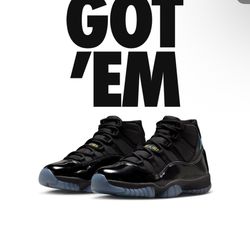 Air Jordan 11 “Gamma Blue” Size 10.5 & 11.5 
