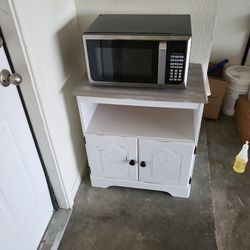 Microwave Stand+ Microwave 