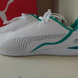 Mercedes AMG Puma White Shoes