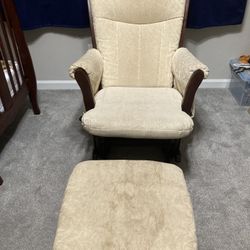 Dutailier Glider and Ottoman