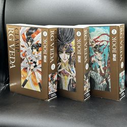 x3 RG Veda Omnibus 1-3 Complete Manga English Dark Horse Clamp (3 in 1 Editions)