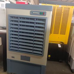 Industrial Refrigeration Mobile Fan, Air Cooler, 120° Oscillation with Remote Control, 18 Hours Timer, 3 Wind Speeds for Whole House Cooling $150 Ware